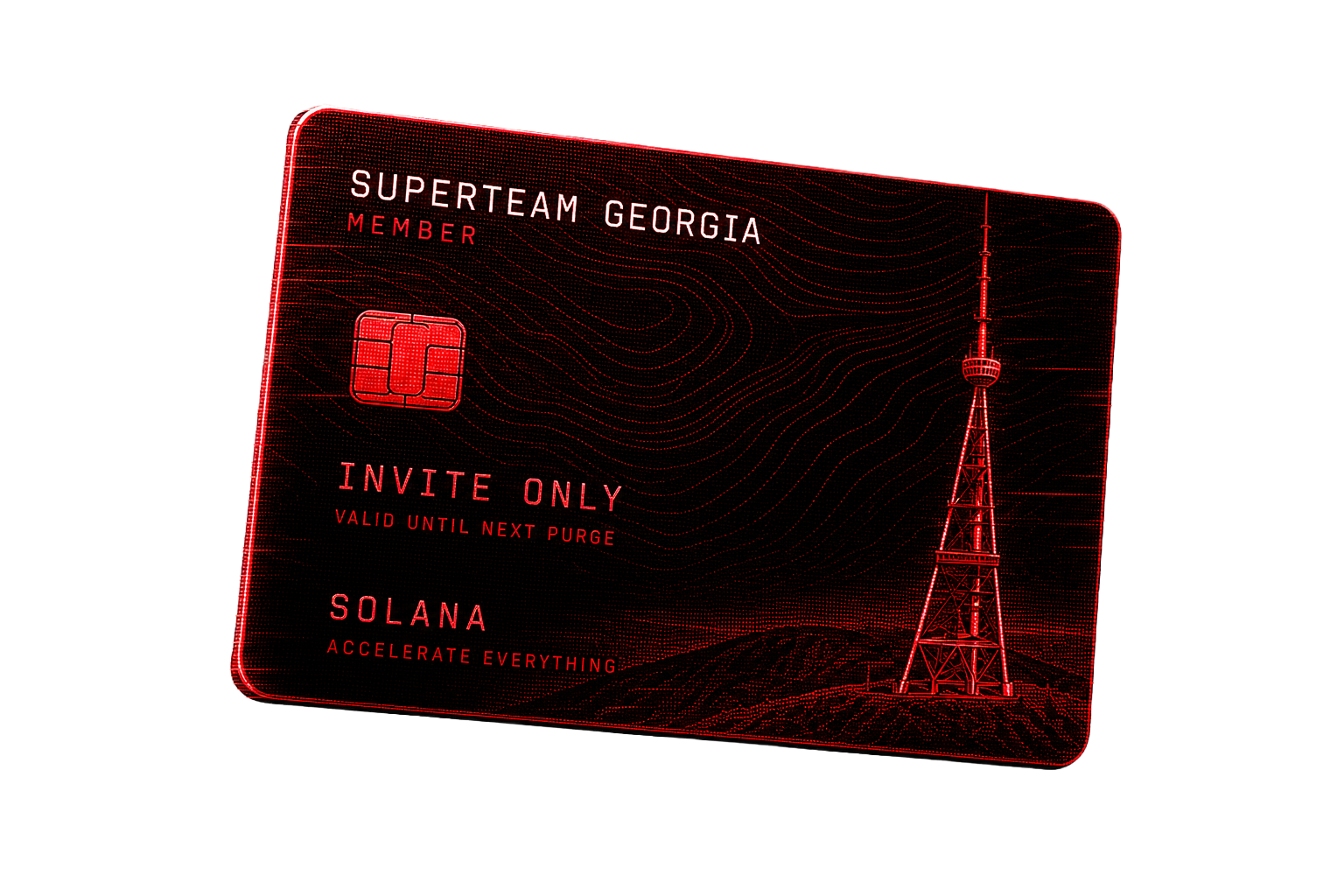 Superteam Georgia membership card