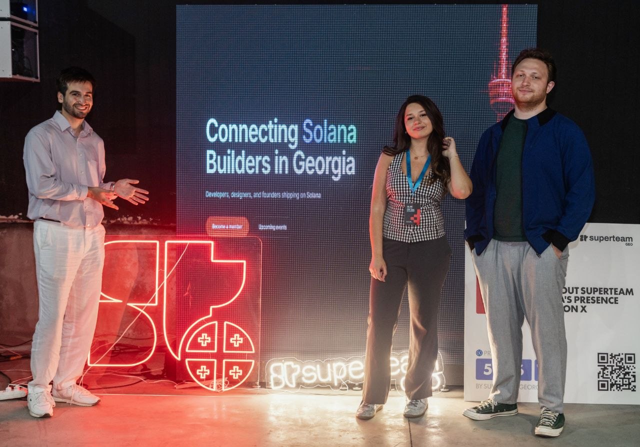Superteam Georgia speakers at Global Tech Weekend Tbilisi